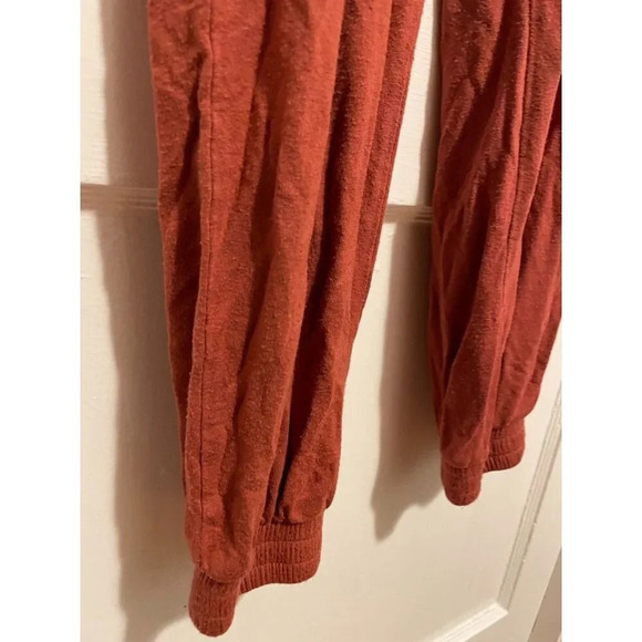 Melloday Women's Size X-Large Orange Casual Jogger Pants - Picture 3 of 7